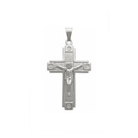 Penjoll Crucifix (14K) frontal - Popular Jewelry - Nova York