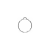 Yin Yang Stackable Ring yellow (14K) setting - Popular Jewelry - New York