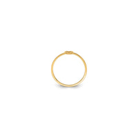 Налаштування Heart Outline Ring yellow (14K) - Popular Jewelry - Нью-Йорк
