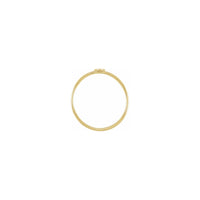 Configuració de l'anell apilable del cor (14 k) - Popular Jewelry - Nova York