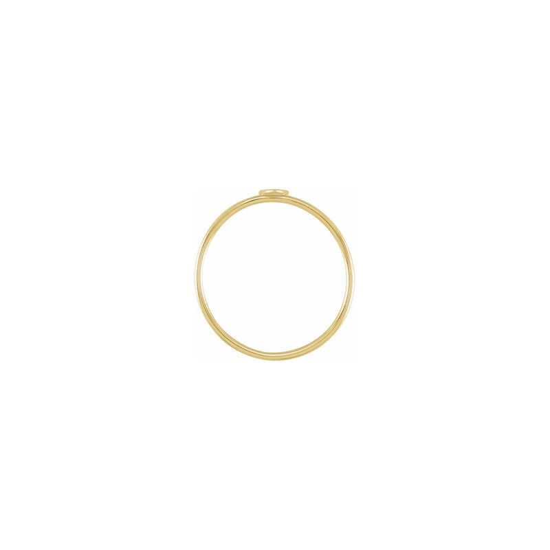 Heart Stackable Ring (14K) setting - Popular Jewelry - New York
