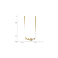 Κλίμακα Snowflakes Necklace (14K) - Popular Jewelry - Νέα Υόρκη