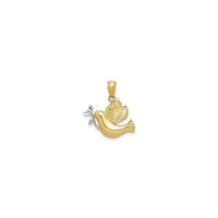 Peace Dove Pendant (14K) atubangan - Popular Jewelry - New York