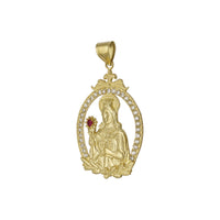 Ang habig sa Saint Barbara Framed Pendant (14K) - Popular Jewelry - New York