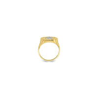 Fa'atonuga a Saint Christopher Two-Tone Ring (14K) - Popular Jewelry - Niu Ioka