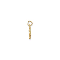 Satin Scorpion Pendant (14K) side - Popular Jewelry - New York