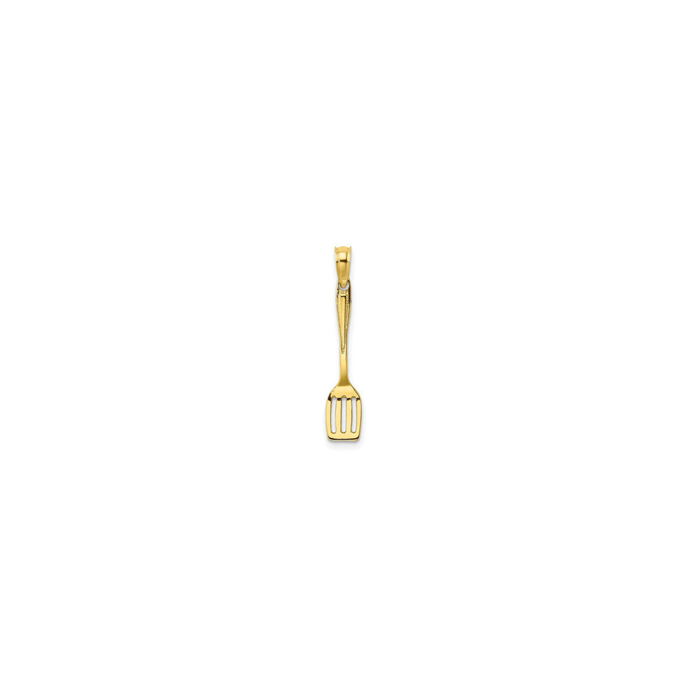 Spatula Pendant (14K) front - Popular Jewelry - New York