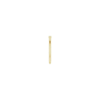 ట్రిపుల్ డైమండ్ స్టాకబుల్ రింగ్ పసుపు (14K) వైపు - Popular Jewelry - న్యూయార్క్