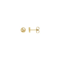 Yin Yang Stud ڪنن جا پيلا (14K) مکيه - Popular Jewelry - نيو يارڪ