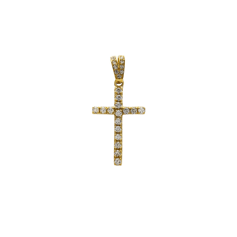 VS Diamond Cross Pendant (14K) Popular Jewelry New York