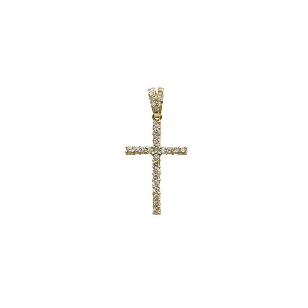 VS Diamond Cross Pendant (14K) Popular Jewelry New York