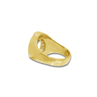 VS Diamond Solid Horseshoe Ring (14K)