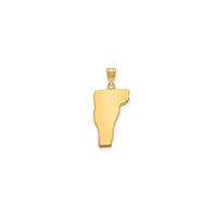 Plain Vermont State Pendant (14K)