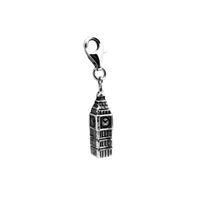 Torre del reloj Big Ben vintage (plata) Popular Jewelry New York