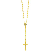 Virgin Mary Rosary Necklace (14K)