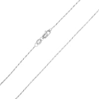 Diamond Cut Razo Anklet Bracelet (14K).