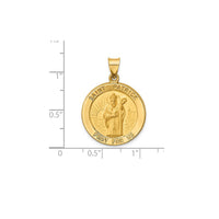 Saint Patrick Medallion Pendant (14K)