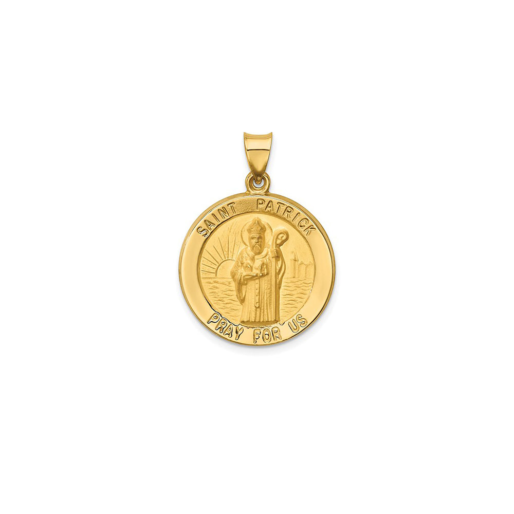 Saint Patrick Medallion Pendant (14K)