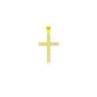 Diamond Cross Pendant (14K)