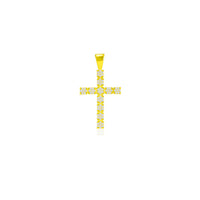 Pendentif croix en diamant (14K)