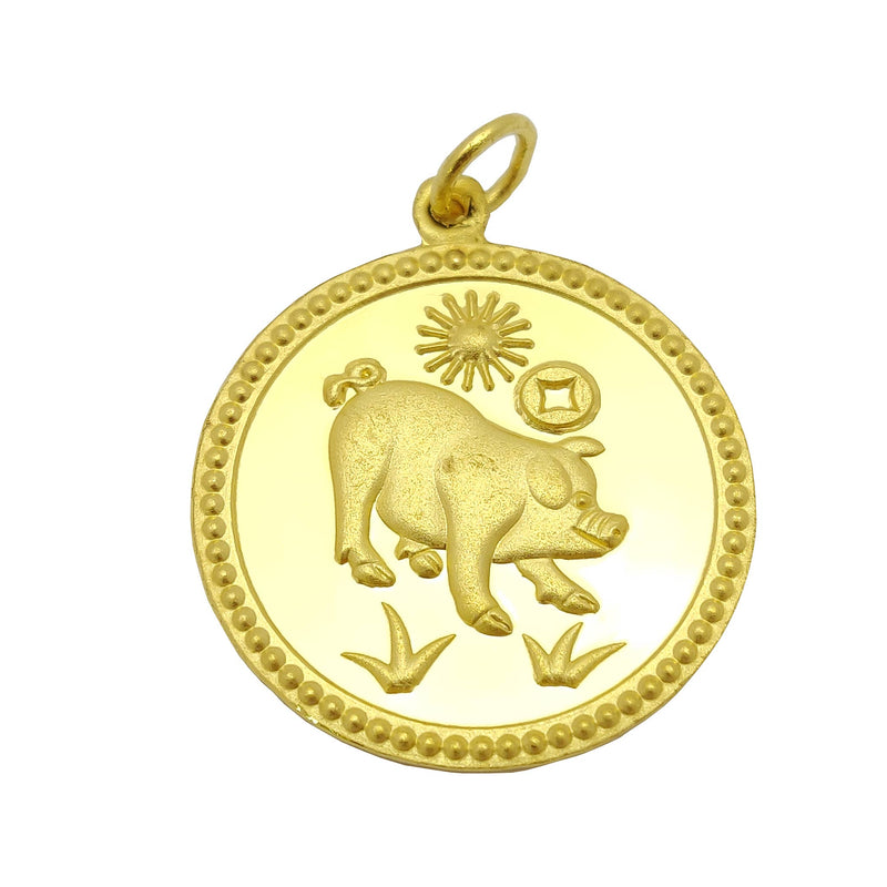 Year Of The Pig (豬) Pendant (24K) – Popular J - Main Image