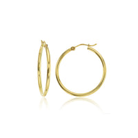 Plain Hoop Earrings