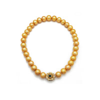 Necklace wa Yellow South Sea Pearl (14K)
