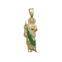 Цирконијум-привезак Свете Јуде (14К) Popular Jewelry ЦА