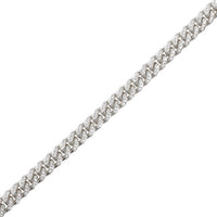 Zirconia Miami Chain Chain (Silver)
