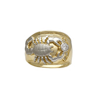 Zirconia Scorpion Men's Ring (14K) Popular Jewelry New York