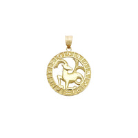 Zodiaka zīmes Mežāža kulons (14K) Popular Jewelry NY