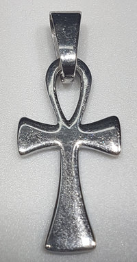 Ankh Pendant Silver (Polos, Dipoles Tinggi)