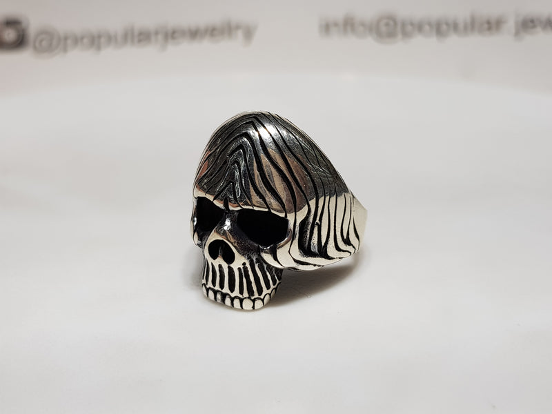 Skull Ring (Silver) - Popular Jewelry