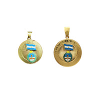 Argentina Medallion Pendant (14K)