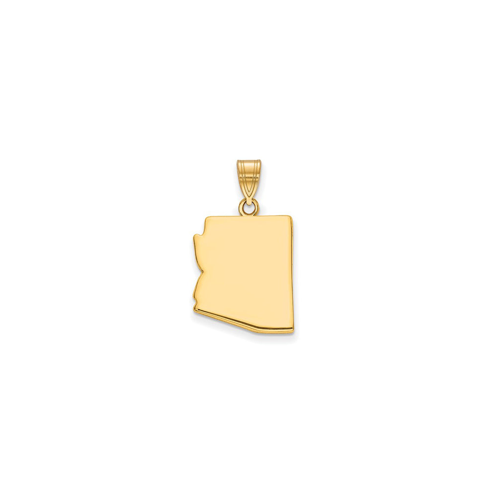 Plain Arizona State Pendant (14K)