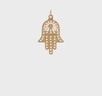 Hamsa Filigree Pendant (14K) 360 - Popular Jewelry - New York