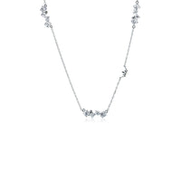 Bar Station Necklace (Silver)