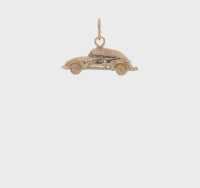 Vintage Car Pendant (14K) 360 - Popular Jewelry - New York