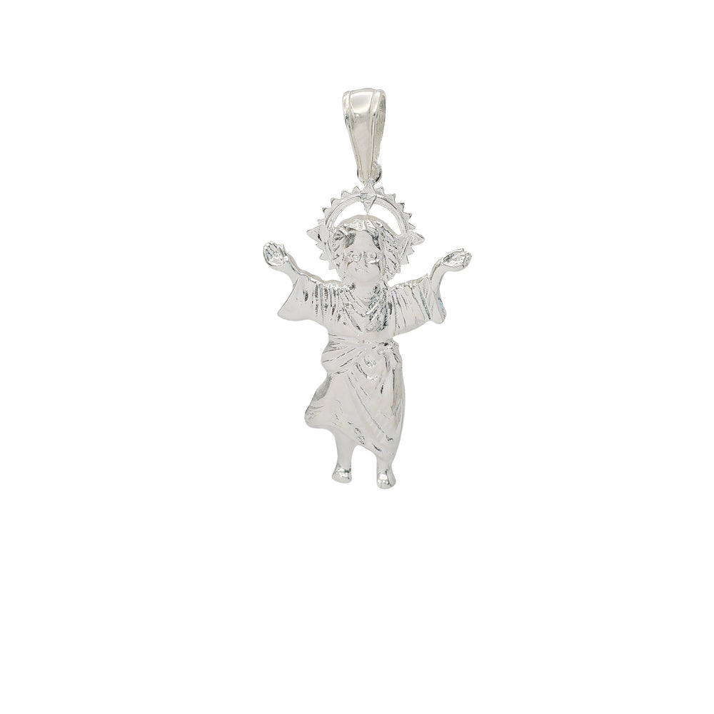 Baby Jesus Pendant (Silver)