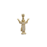 Iced Out Baby Jesus Pendant (14K)