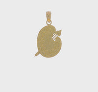 Teksturlu Boya Palitrası Kulonu (14K) 360 - Popular Jewelry - Nyu-York