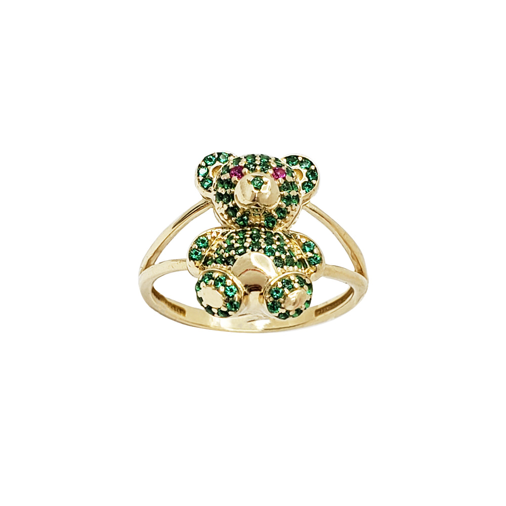 Teddy Bear Ring (14K)