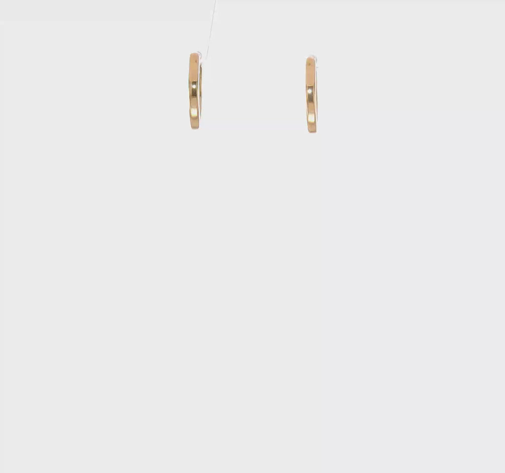 Circle Yellow Gold Stud Earrings | Jennifer Meyer | Ylang 23