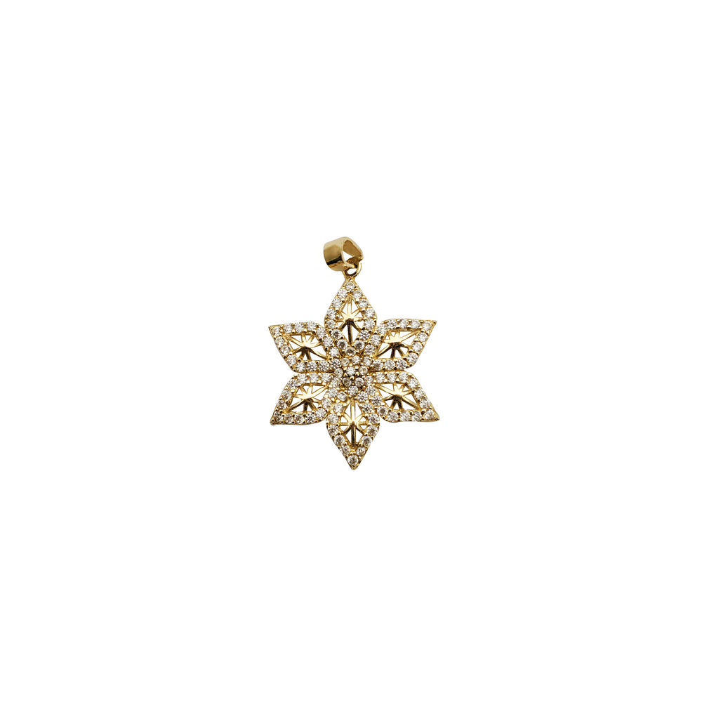 Bell Flower Pendant (14K)