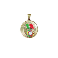 Portugal Medallion Pendant (14K)