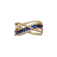 Blue Zirconia Lady Ring (14K)
