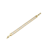 Bow Tie Design Fancy Bracelet (14K)