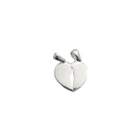Break Apart Heart Pendant (Silver)