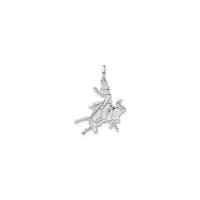 Bronco Rider Pendant (Silver)