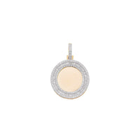 Baguette & Round Brilliant Diamond Picture Pendant (10K)